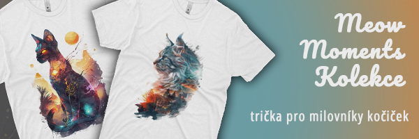 Meow Moments – dámská trička s kočkami
