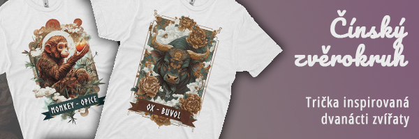 Čínský zvěrokruh – dámská trička