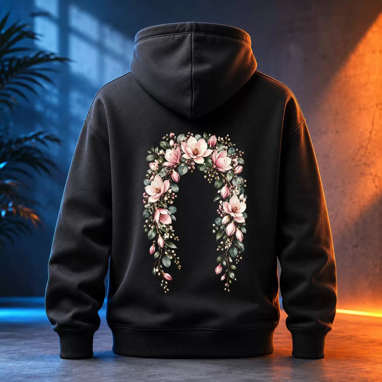 Unisex mikina - Magnoliový oblouk