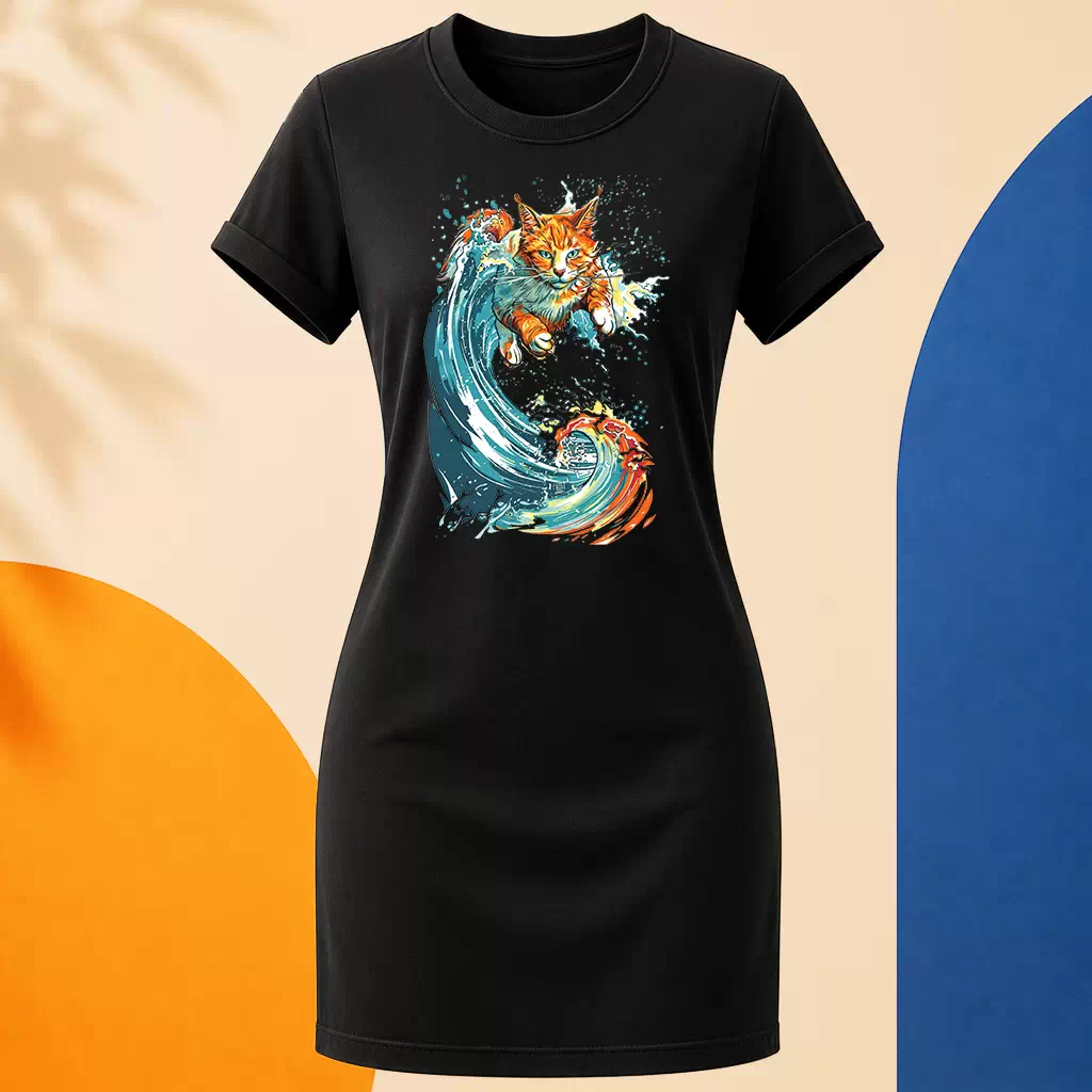 Šaty - Ocean Cat