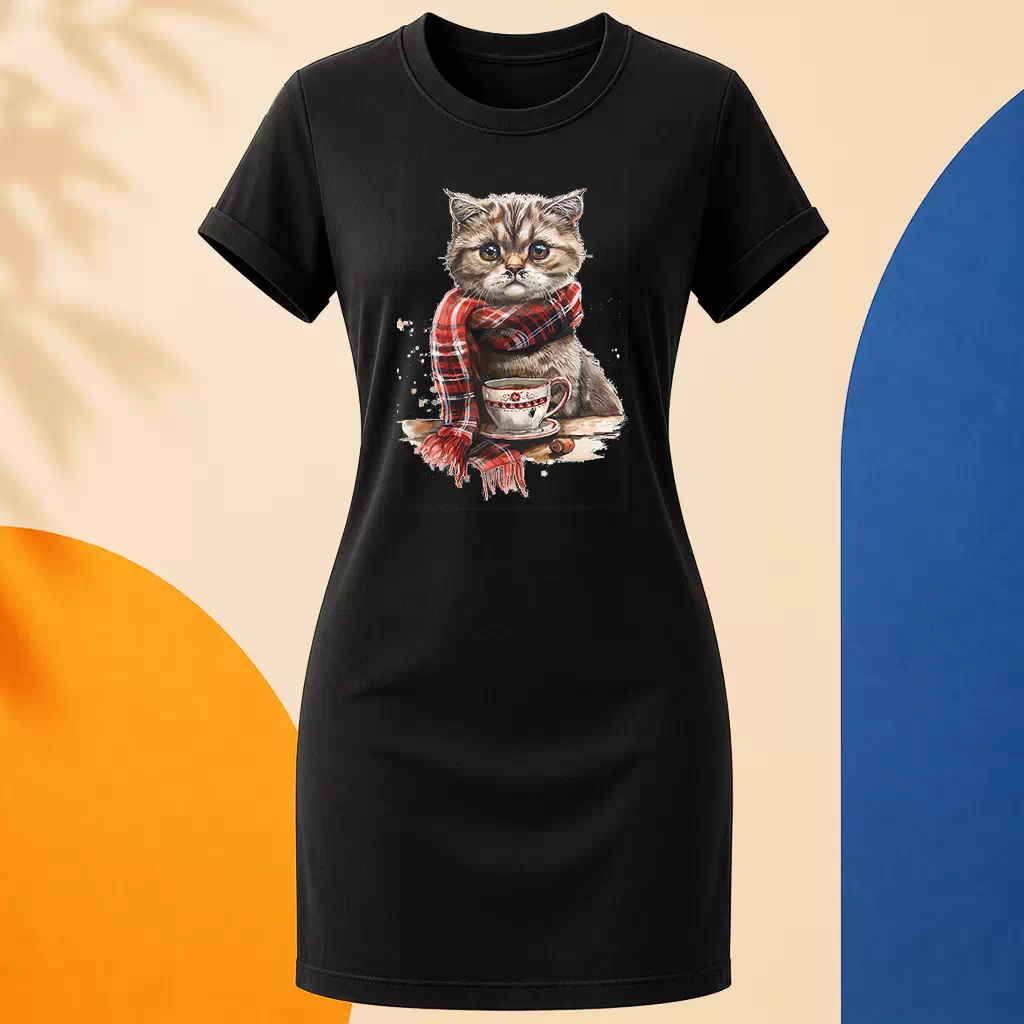 Šaty - Tea Cat