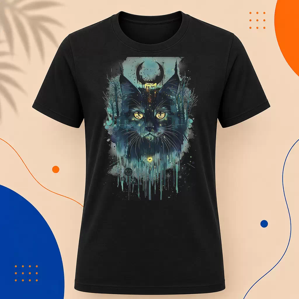Pánské tričko - Cosmic Cat