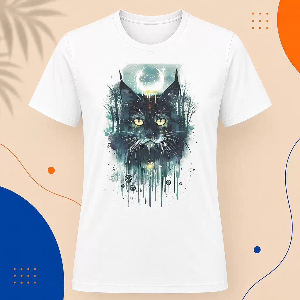 Pánské tričko - Cosmic Cat