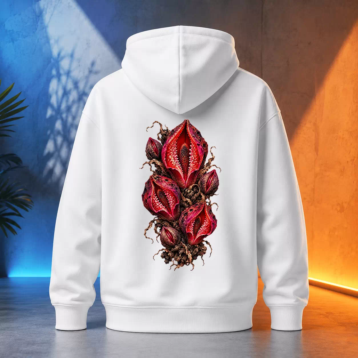 Unisex mikina - Hydnora – podzemní květ