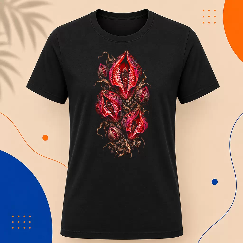 Pánské tričko - Hydnora – podzemní květ