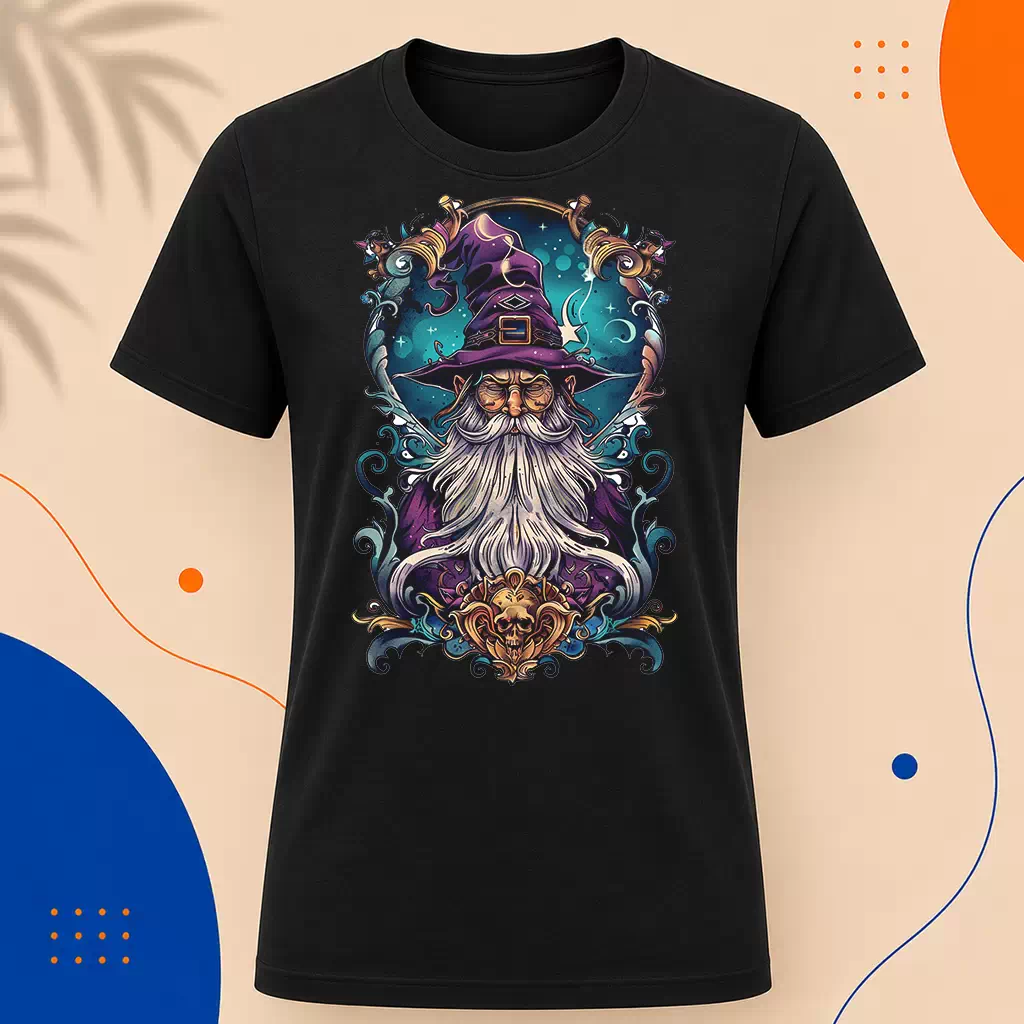 Pánské tričko - Nightmarish Wizard