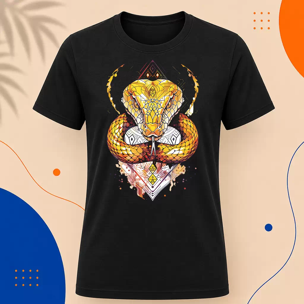 Pánské tričko - Cryptic Snake