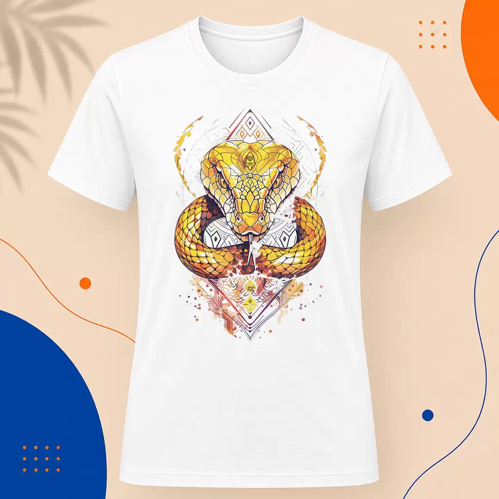 Pánské tričko - Cryptic Snake