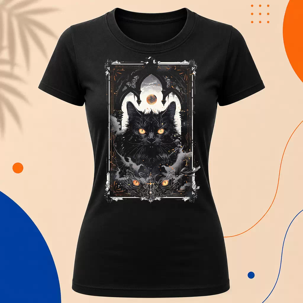 Dámské tričko - Tarot Cat