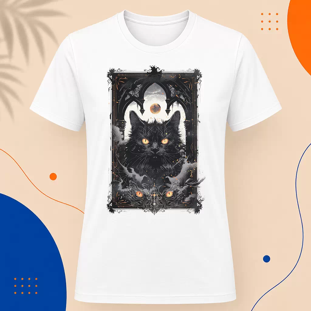 Pánské tričko - Tarot Cat
