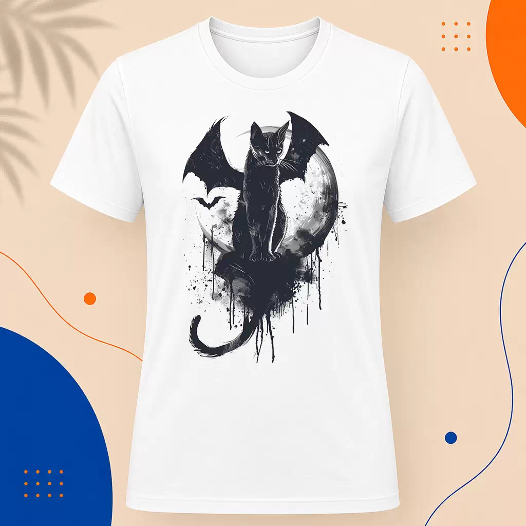 Pánské tričko - Dark Cat
