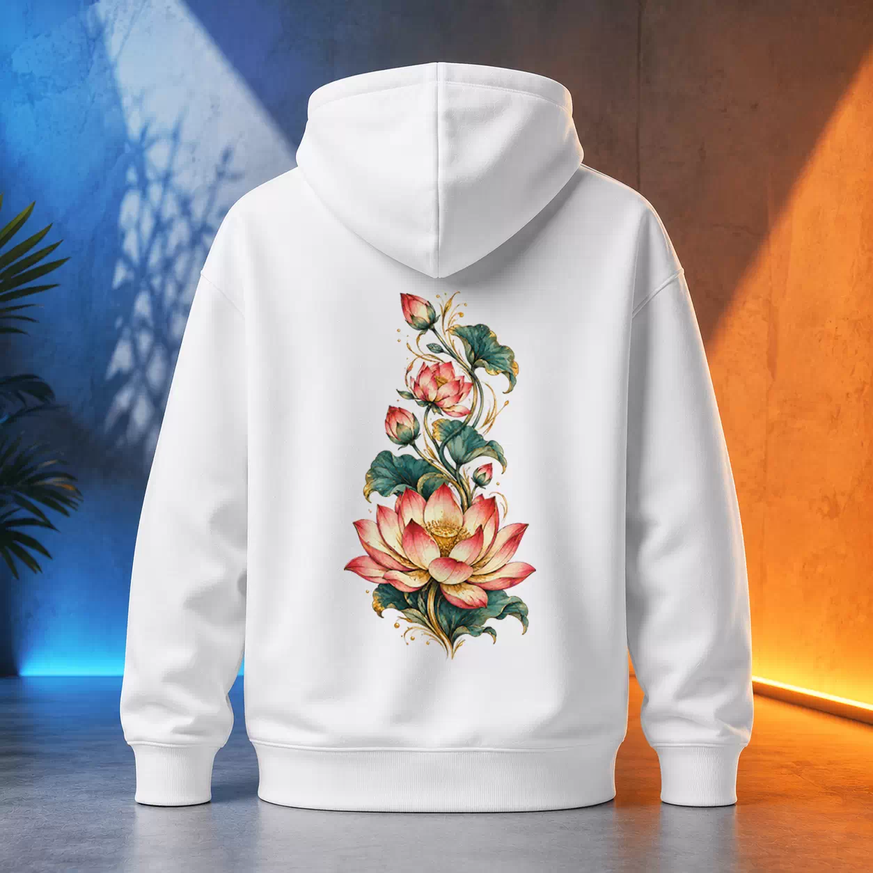 Unisex mikina - Zlatý lotos