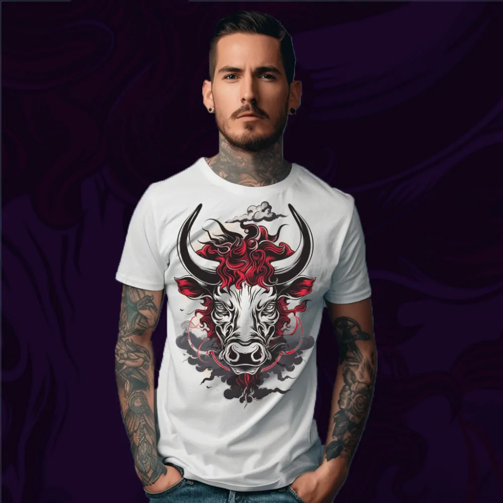 Pánské tričko - Colored bull