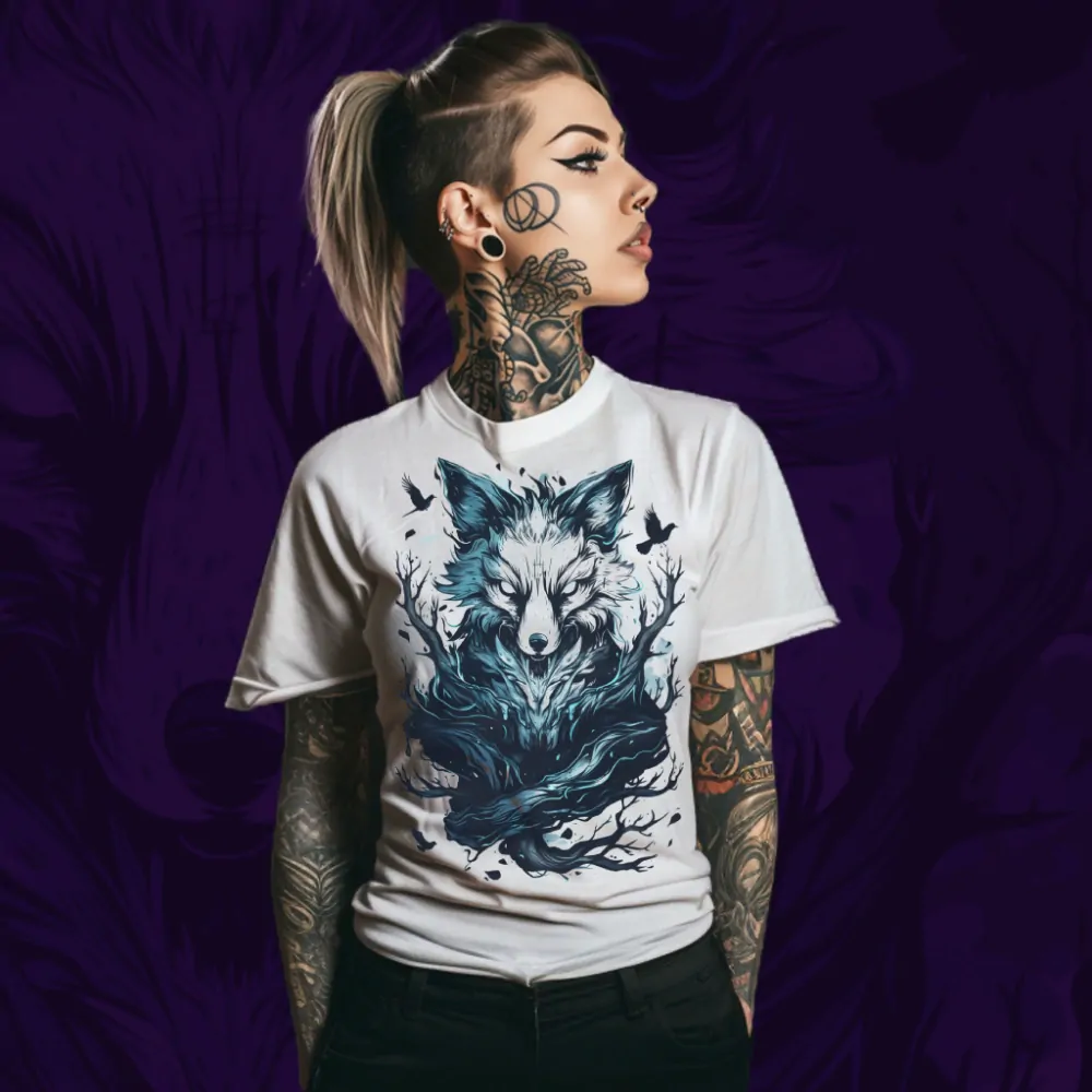 Dámské tričko - Dark Fox