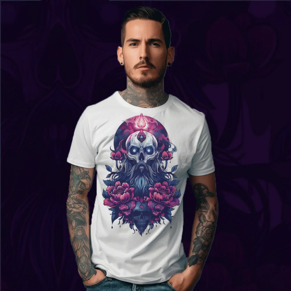 Pánské tričko - Graveyard Skull