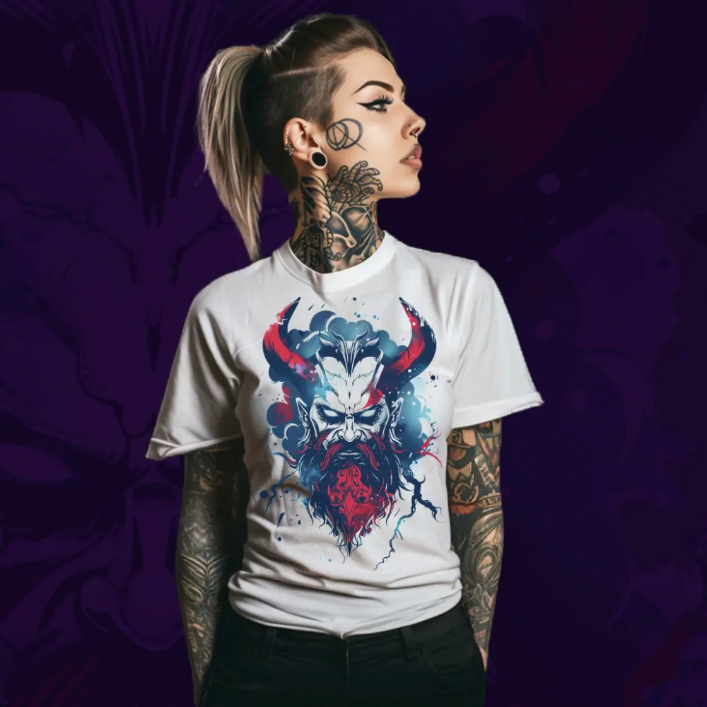 Dámské tričko - Bloodthirsty Viking