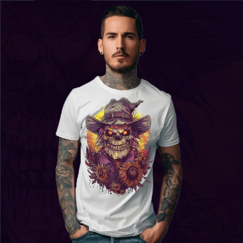 Pánské tričko - Mysterious Scarecrow