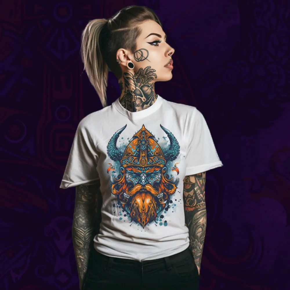 Dámské tričko - Shadowy Viking