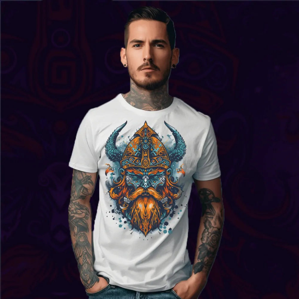 Pánské tričko - Shadowy Viking