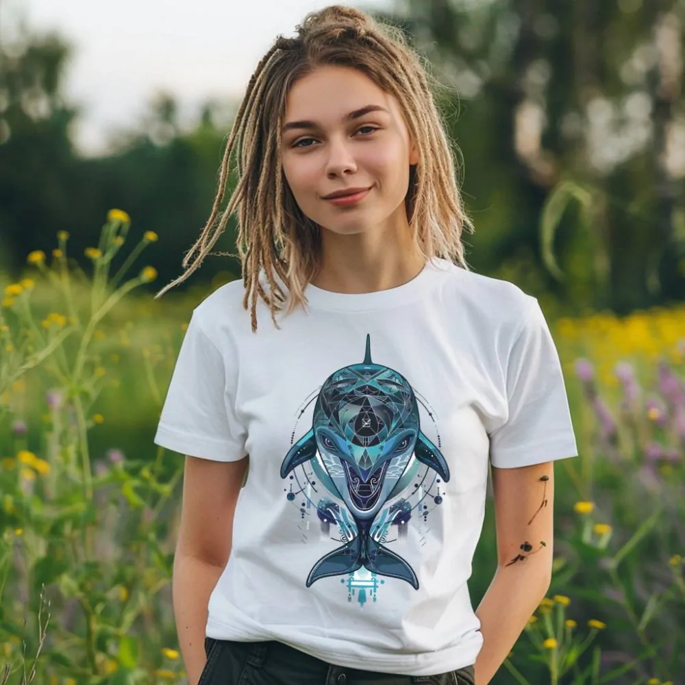 Dámské tričko - Celestial Dolphin