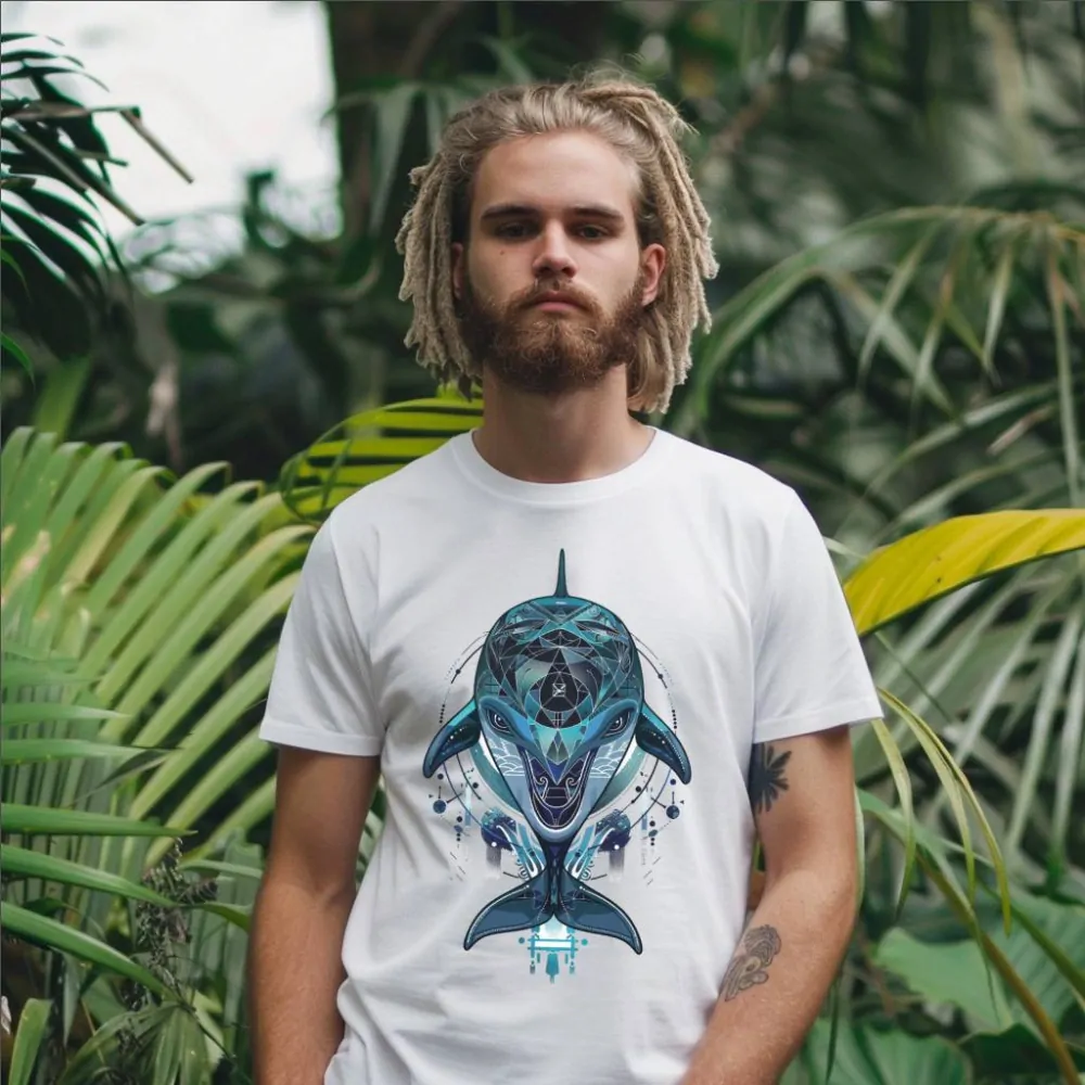 Pánské tričko - Celestial Dolphin