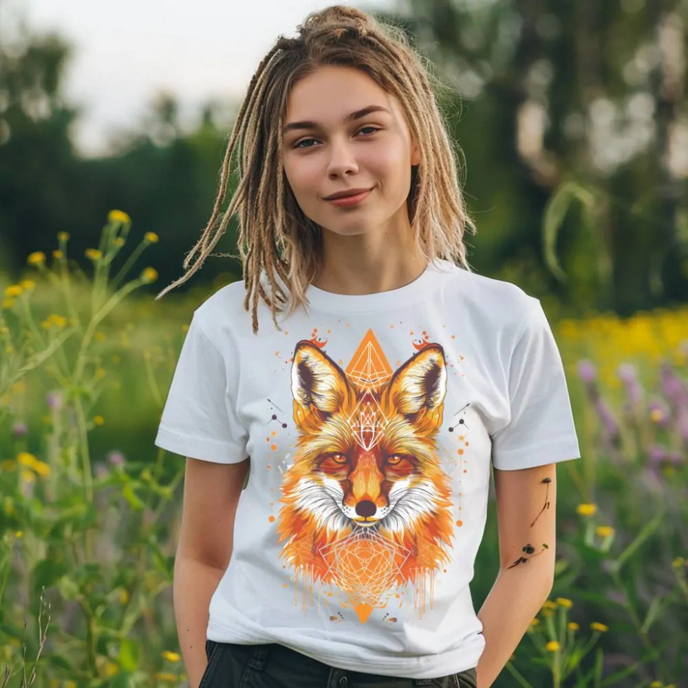 Dámské tričko - Enigma Fox