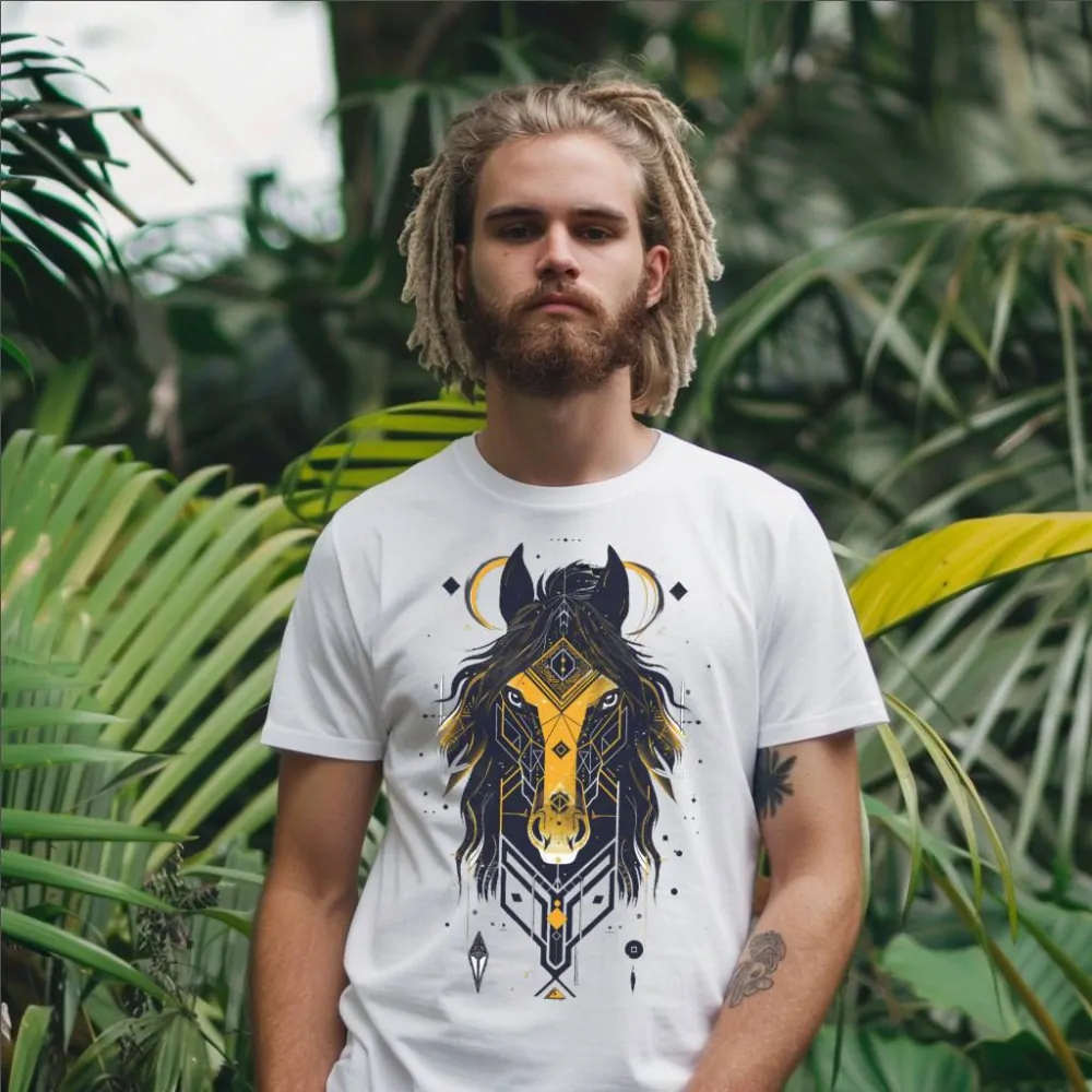 Pánské tričko  -  Lunar Horse