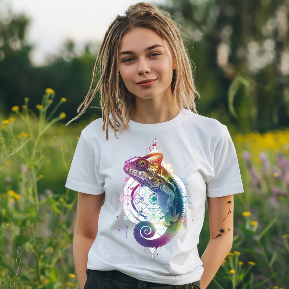 Dámské tričko - Spectral Chameleon