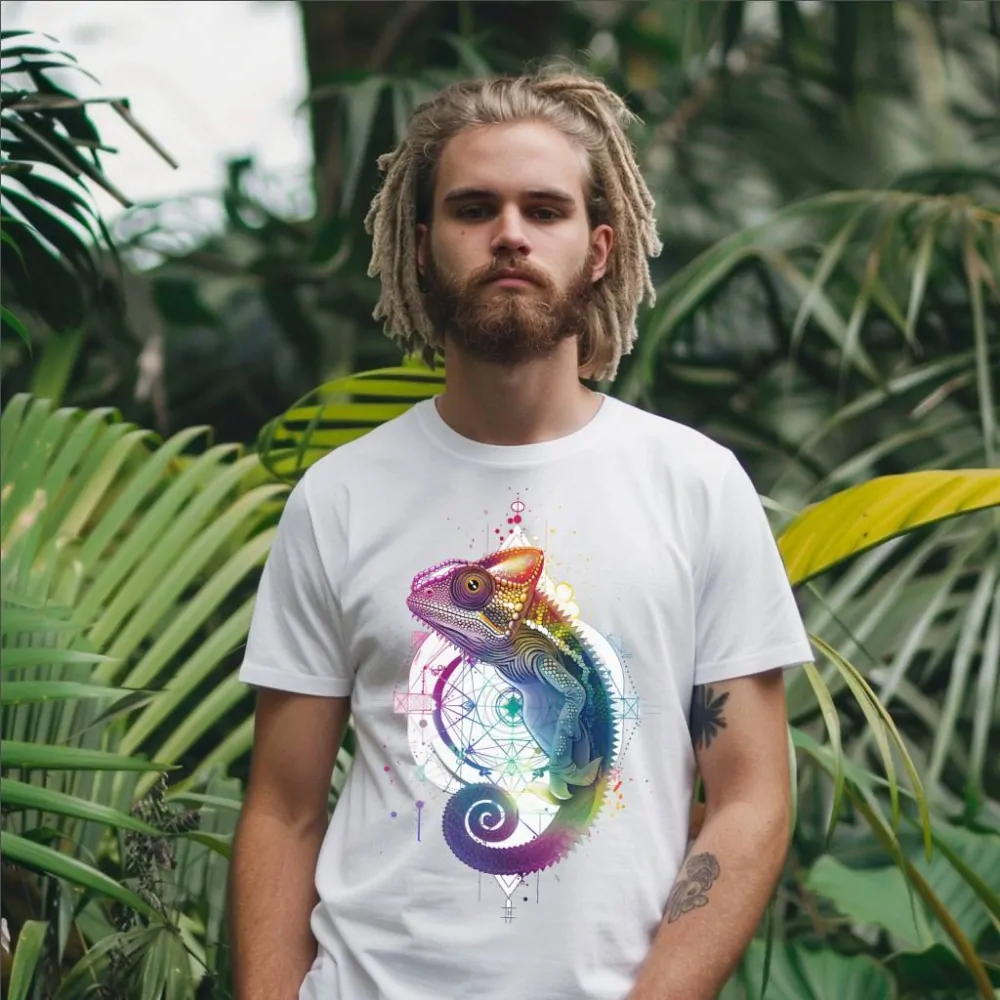 Pánské tričko - Spectral Chameleon