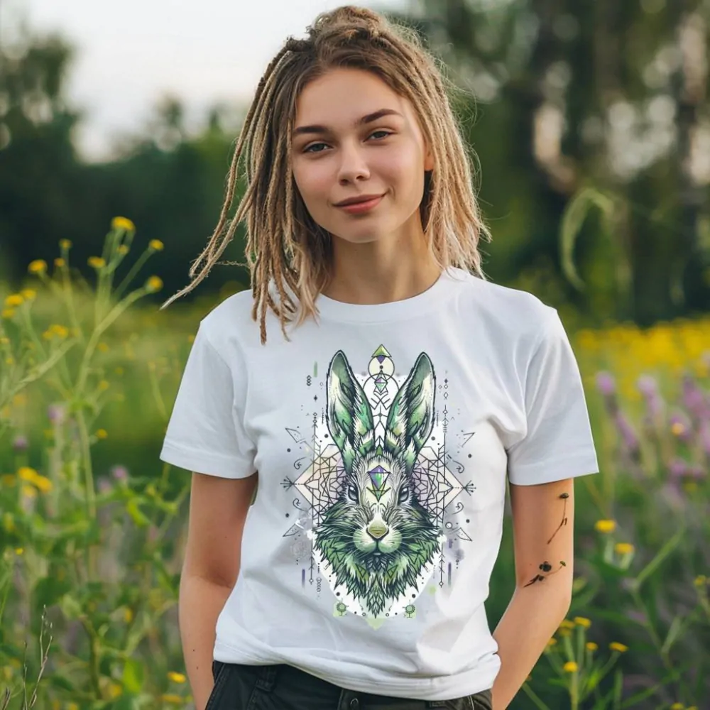 Dámské tričko - Spiritual Rabbit