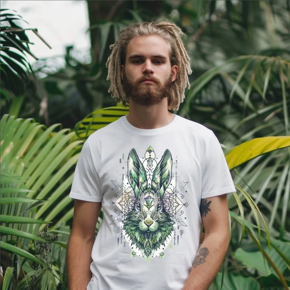 Pánské tričko - Spiritual Rabbit