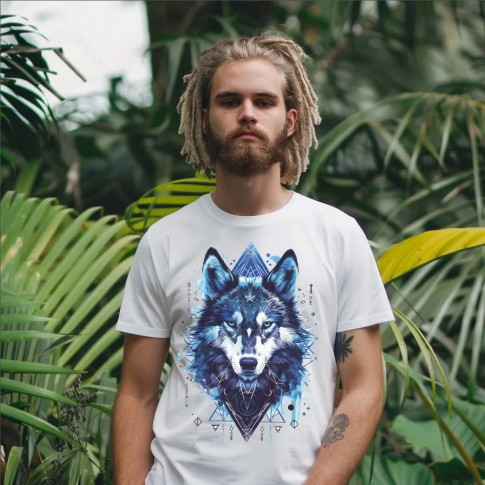 Pánské tričko - Supernatural Wolf