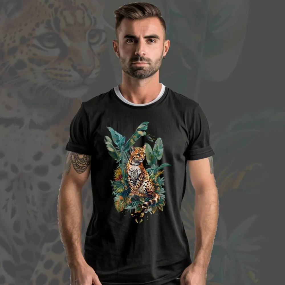 Pánské tričko - Jungle Cat
