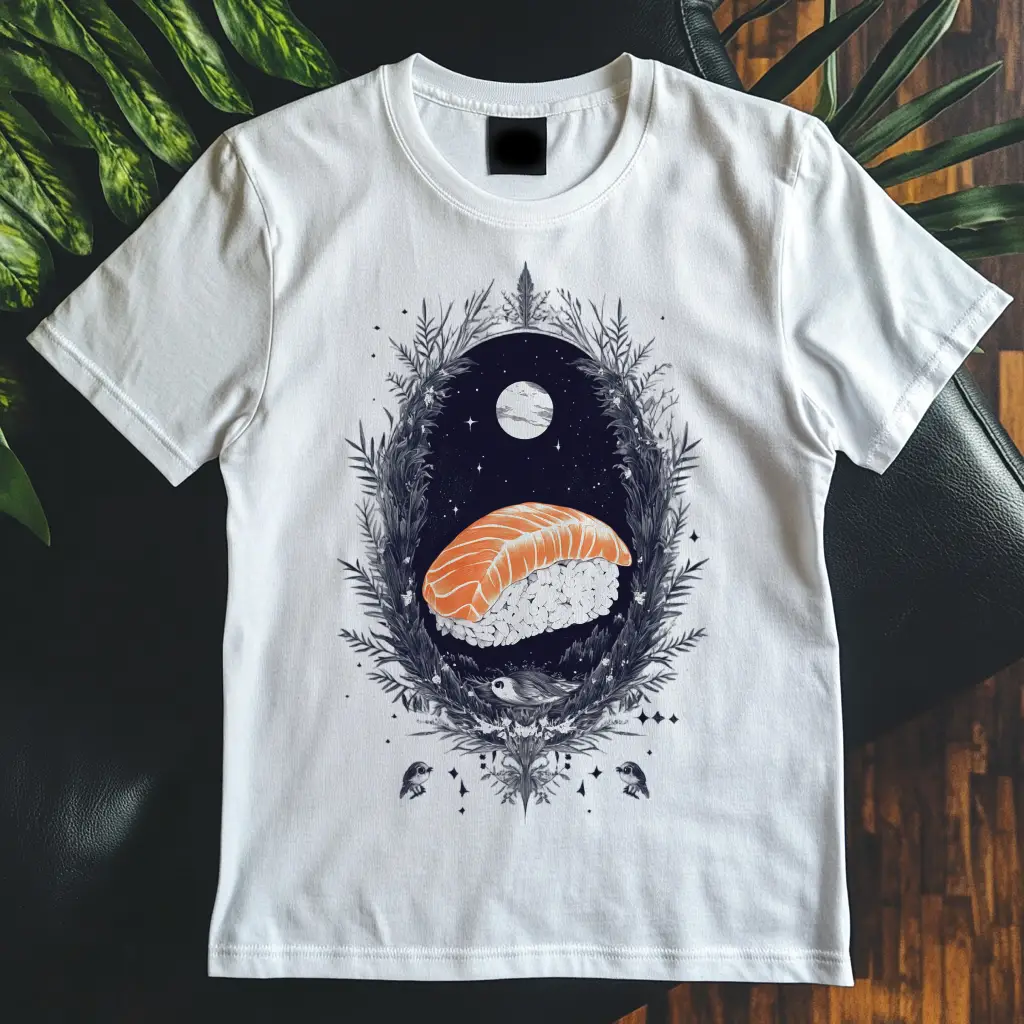 Pánské tričko - Sushi perletový jas