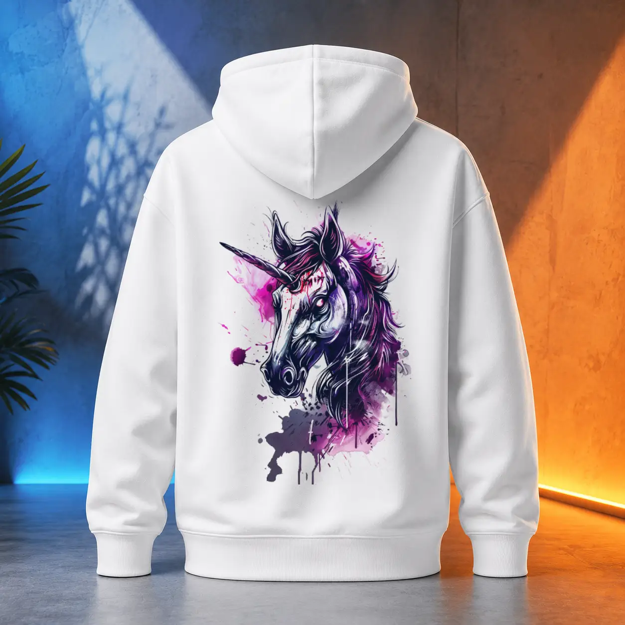 Unisex mikina - Dark Unicorn