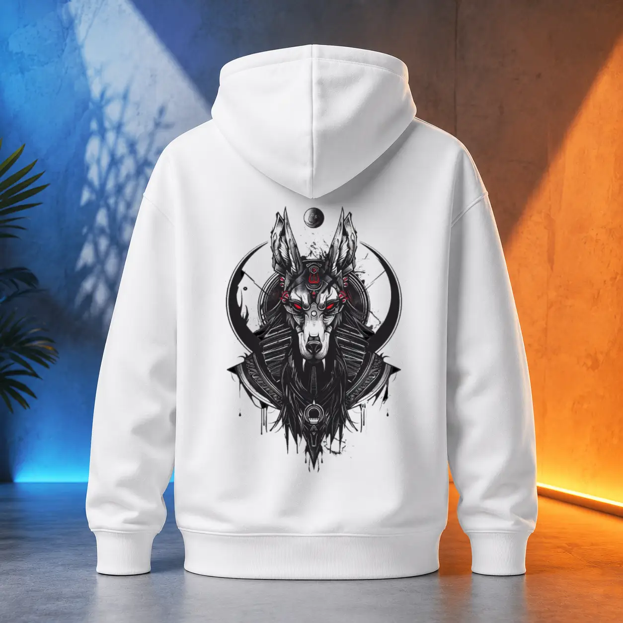 Unisex mikina - The Dark Anubis