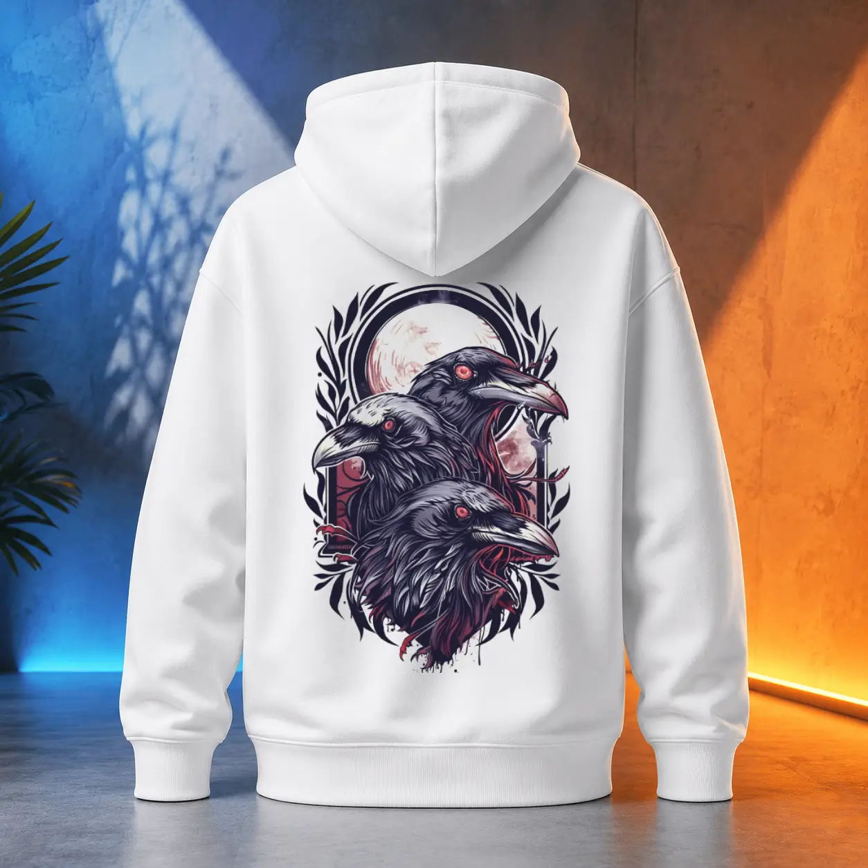 Unisex mikina - Three Ravens