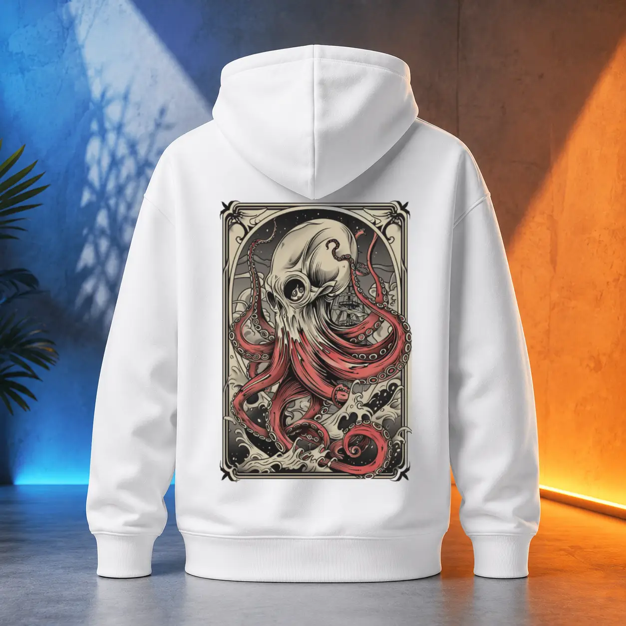 Unisex mikina - The Creepy Octopus