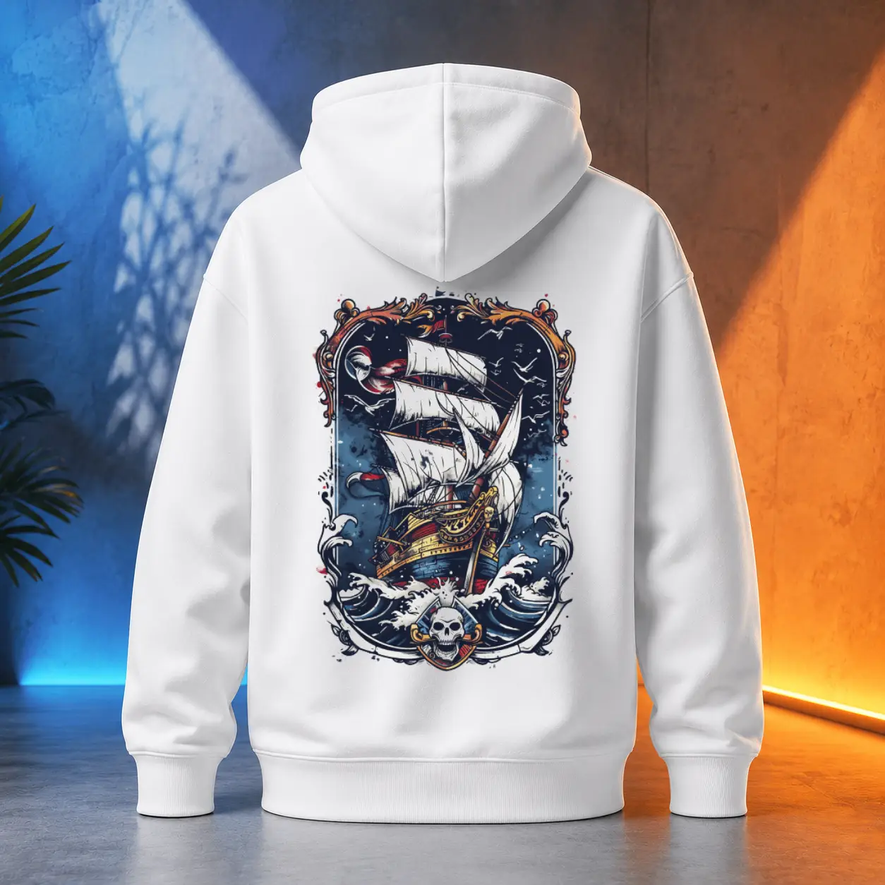 Unisex mikina - Ghostly Ship