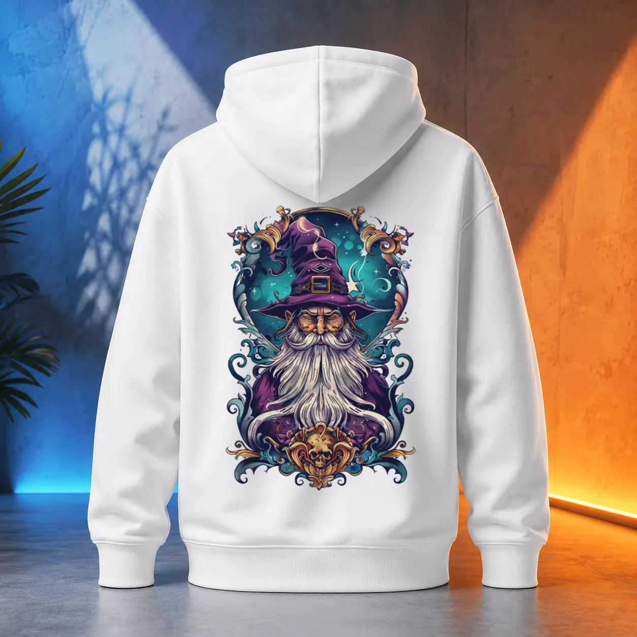 Unisex mikina - Nightmarish Wizard
