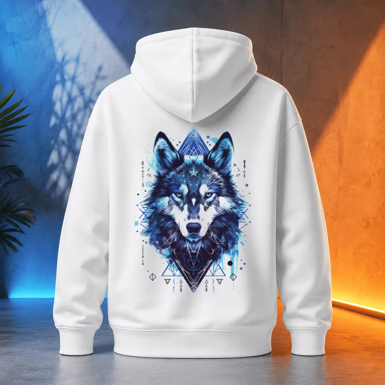 Unisex mikina - Supernatural Wolf