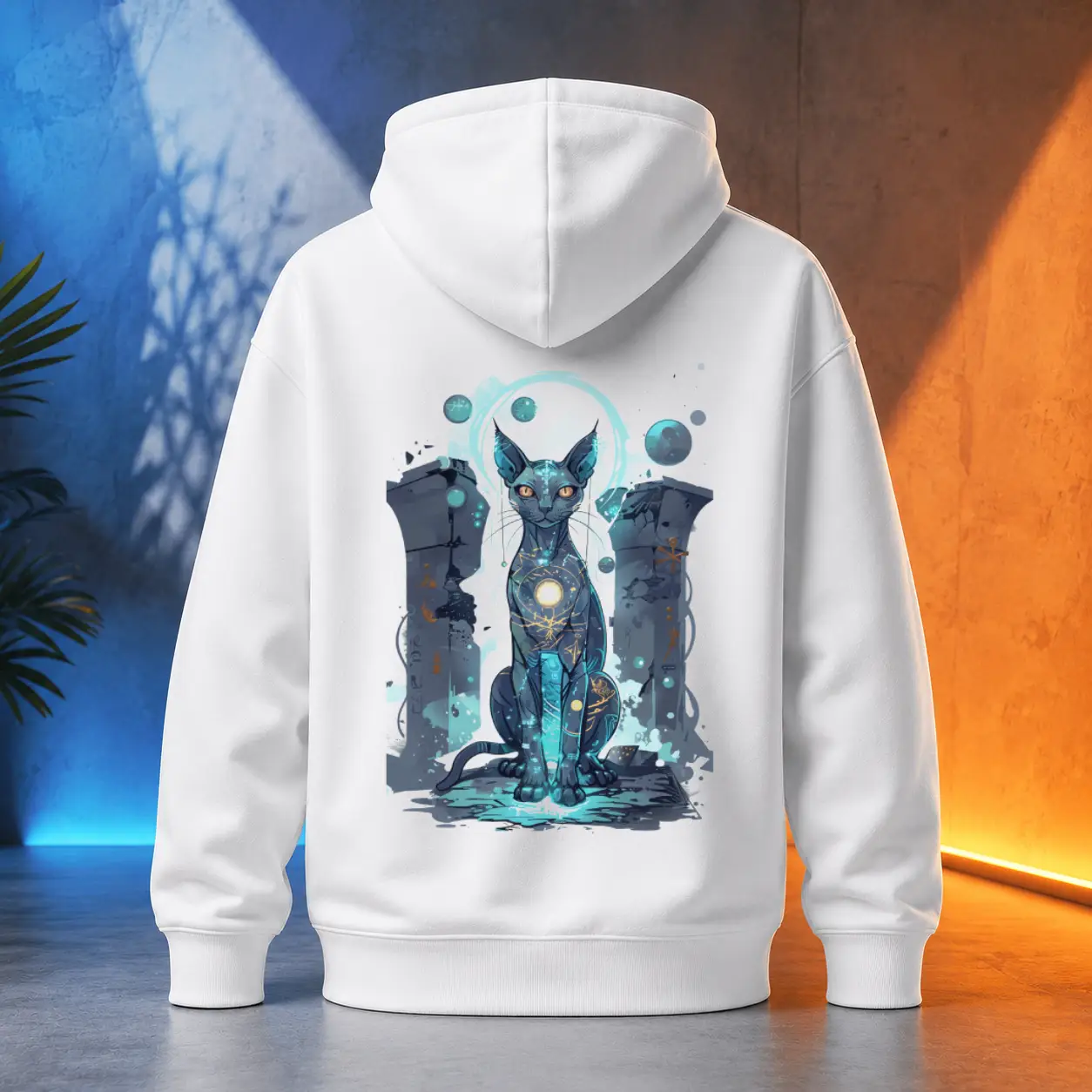 Unisex mikina - Magic Cat