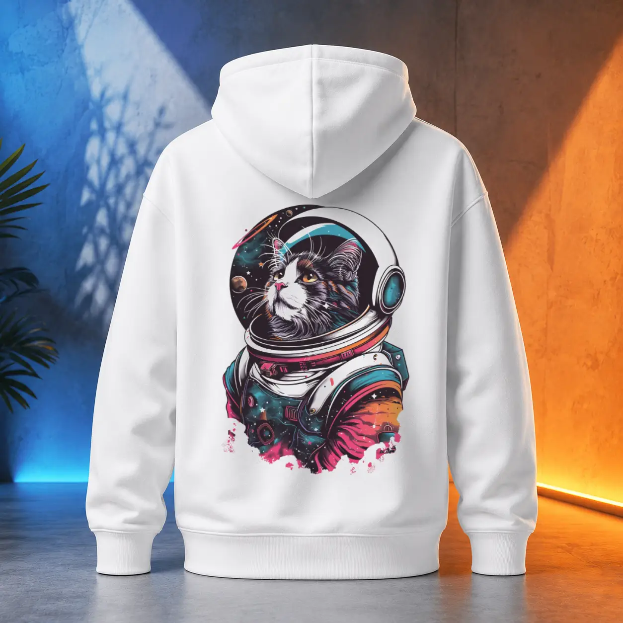 Unisex mikina - Astro Cat