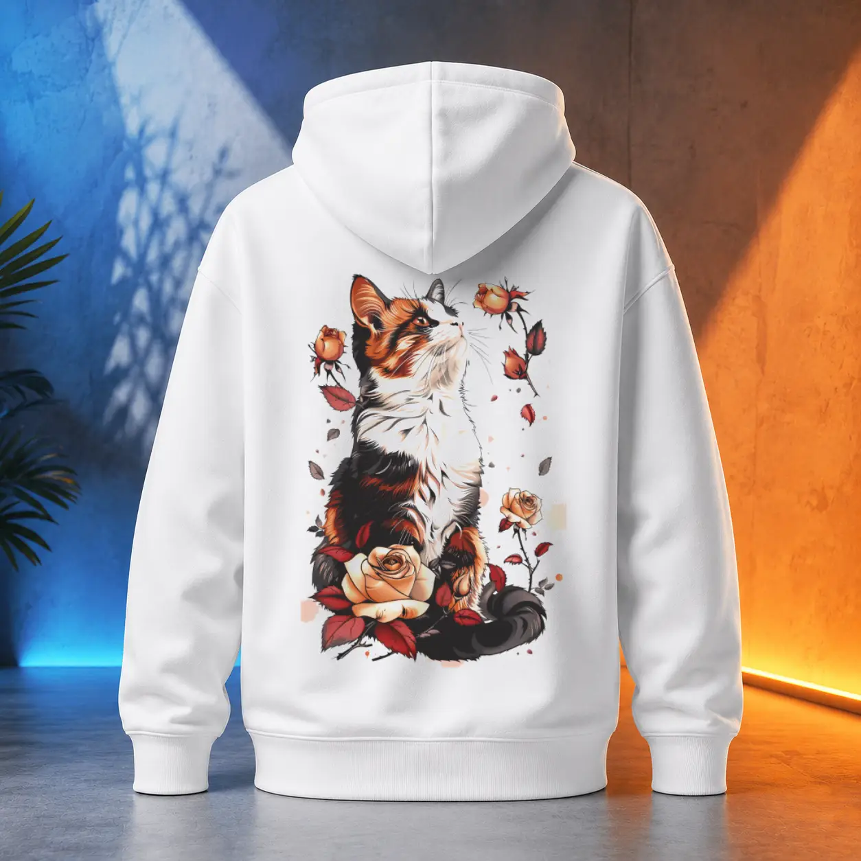 Unisex mikina - Autumn Cat