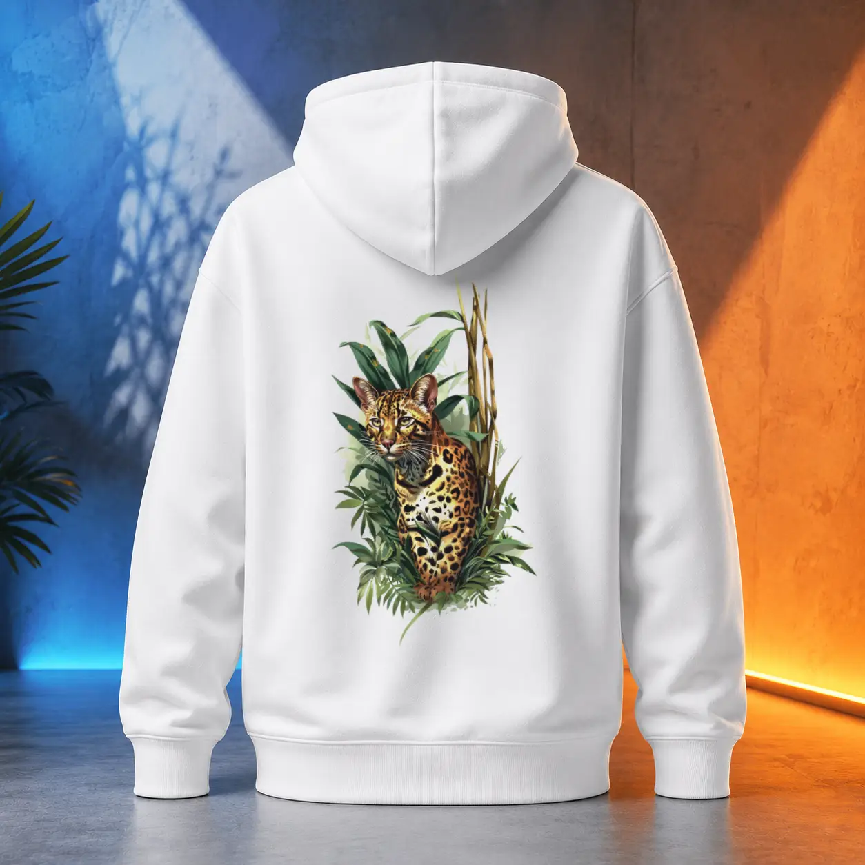 Unisex mikina - Tropical Cat