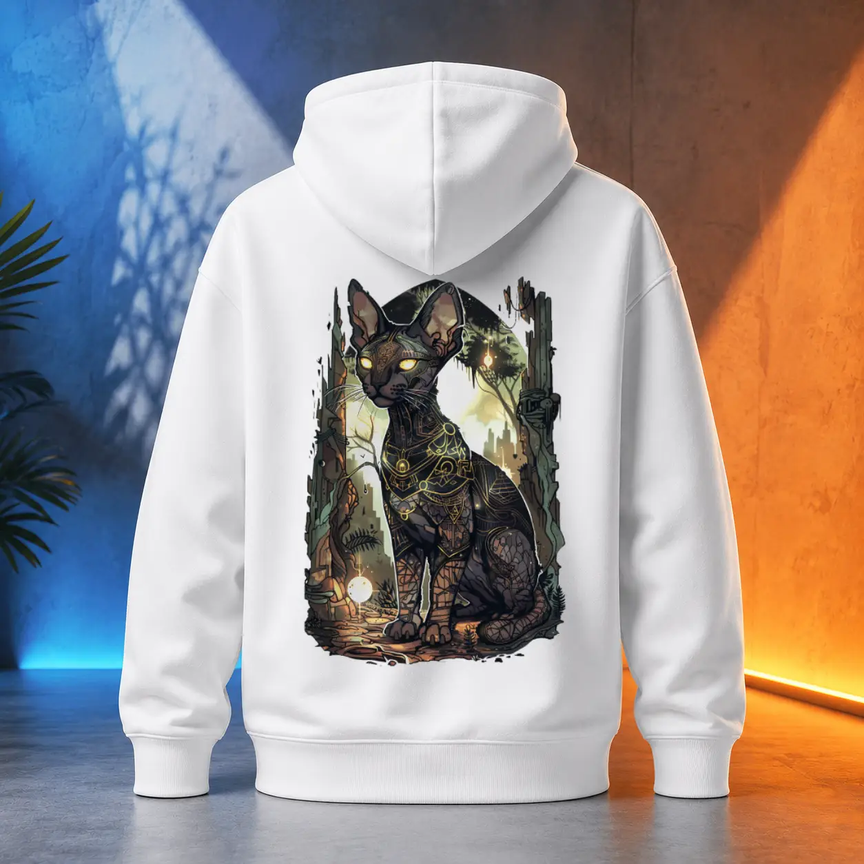 Unisex mikina - Pharaoh Kitty
