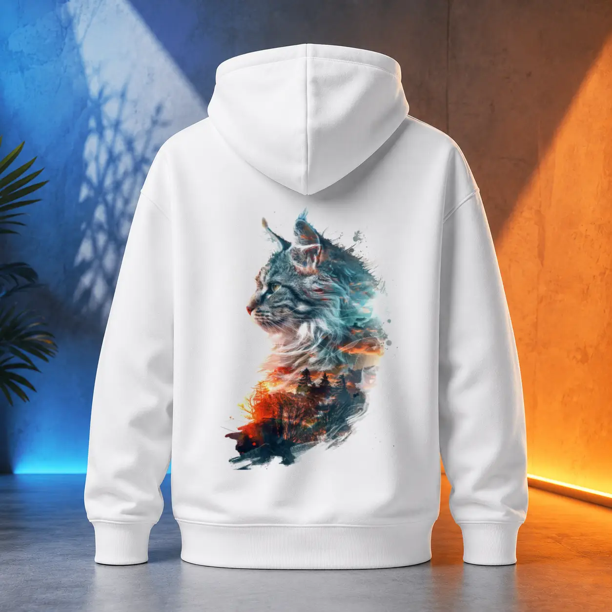 Unisex mikina - Twilight Cat