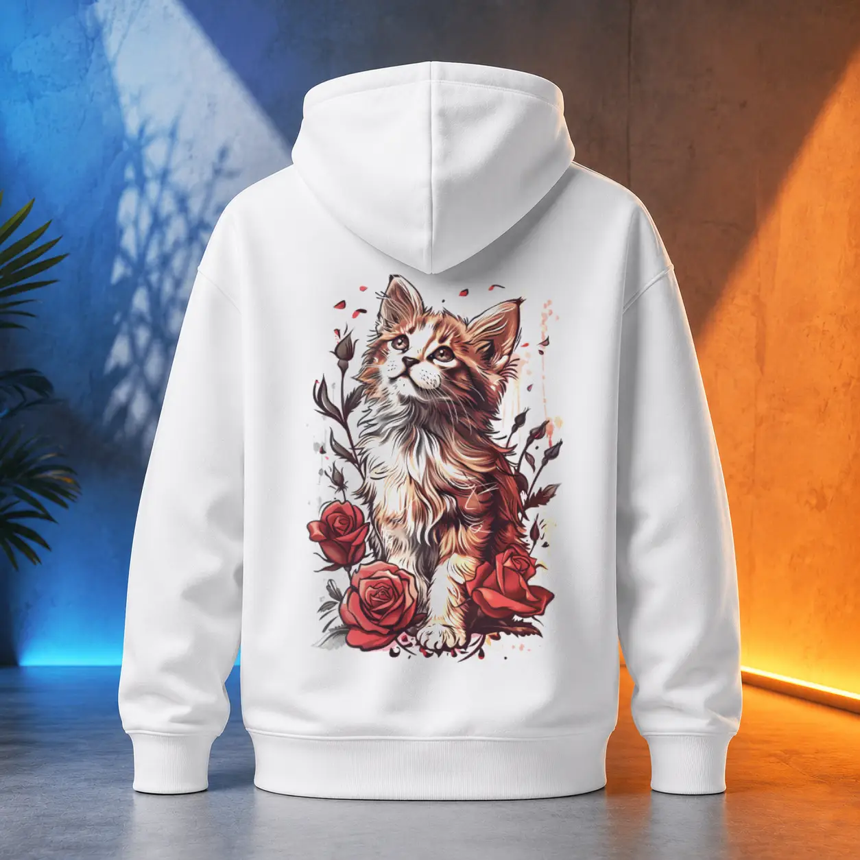 Unisex mikina - Scarlet Kitten
