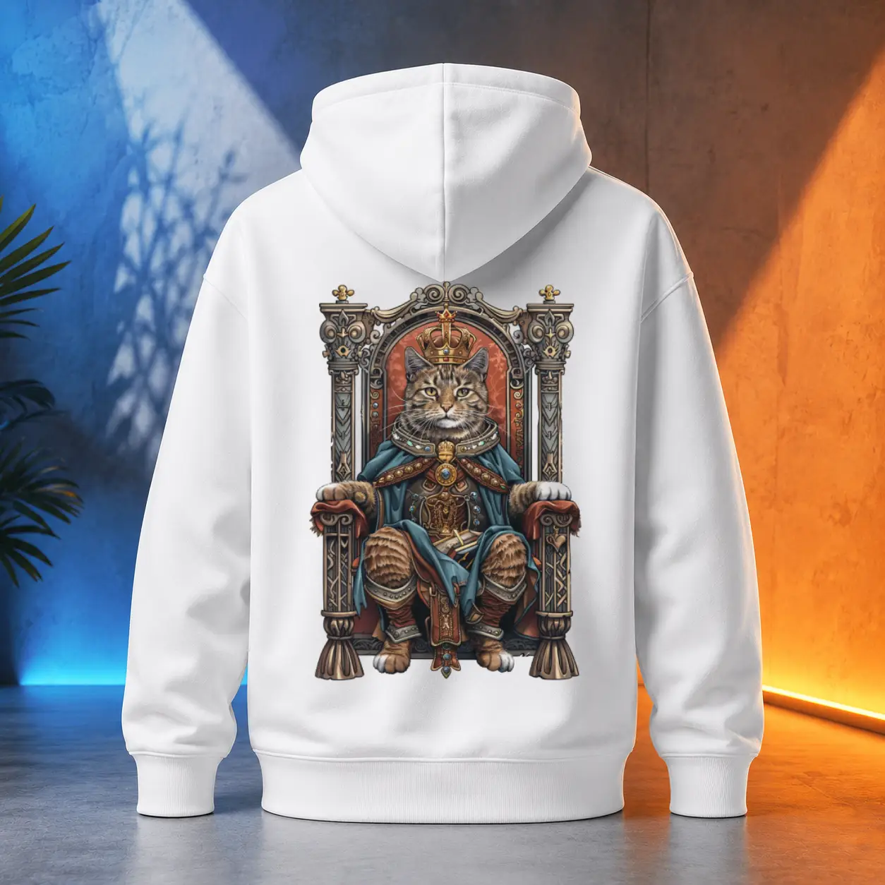 Unisex mikina - Regal Cat