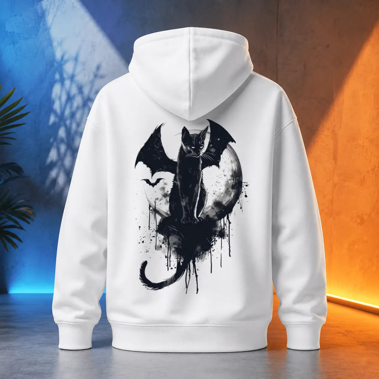 Unisex mikina - Bat Cat